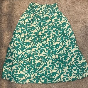 Marine Layer A-Line Midi Skirt